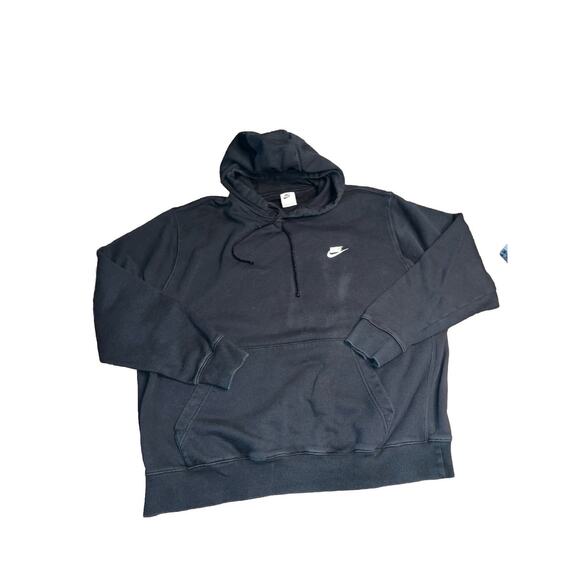 Nike Men's Sportswear Hoodie Sweatshirt Black XXL - Picture 1 of 5